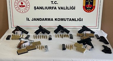 Şanlıurfa'da düğünde havaya ateş açan 5 şüpheli yakalandı