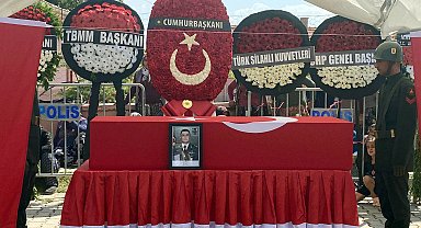 Şehit binbaşı, son yolculuğuna uğurlandı