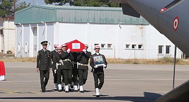 Şehit Çapan, törenle memleketine uğurlandı