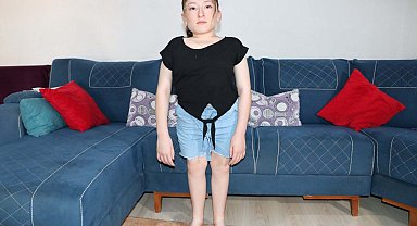 Skolyoz hastası Kardelen: Derecem biraz daha yükselirse, ameliyat şansım da kalmayacak