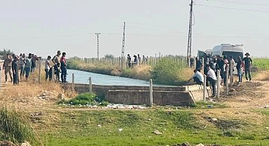 Sulama kanalına giren Muhammed boğuldu