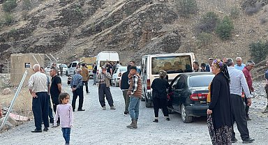 Terör nedeniyle boşalttıkları köye 29 yıl sonra gidip ceviz hasadı yaptılar