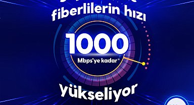 Turkcell, ev interneti hızını 1000 mbps'ye çıkarıyor