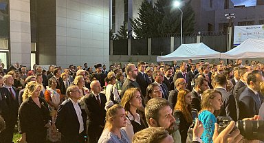 Ukrayna'nın bağımsızlığının 33'üncü yıl dönümü resepsiyon ile kutlandı