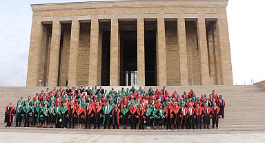 Yargıtay üyelerinden, Anıtkabir'e ziyaret