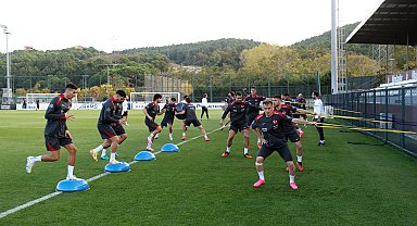 A Milli Futbol Takımı, Karadağ maçının hazırlıklarını sürdürdü
