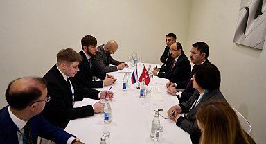 Bakan Kurum, Rusya İklim Değişikliği Özel Temsilcisi Edelgeriyev ile görüştü