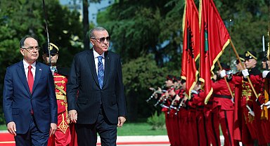 Cumhurbaşkanı Erdoğan, Arnavutluk Cumhurbaşkanı Begaj ile görüştü