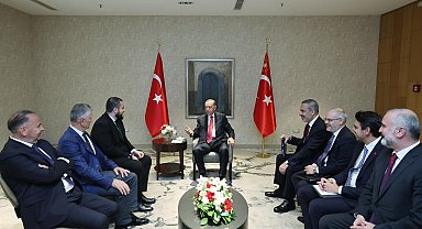 Cumhurbaşkanı Erdoğan, Sancak bölgesinin siyasi ve dini liderlerini kabul etti