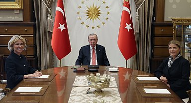 Cumhurbaşkanı Erdoğan, TİKAD Başkanı Bulut'u kabul etti