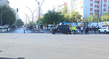 Diyarbakır'da yasağa rağmen DEM Parti'nin düzenlemek istediği miting öncesi polis önlemi