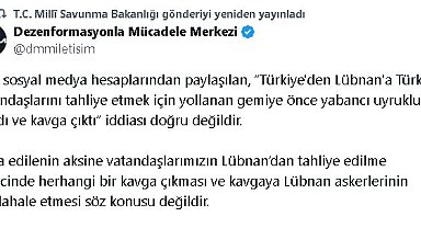 DMM'den 'Gemiye yabancılar alındı, kavga çıktı' iddiasına yalanlama