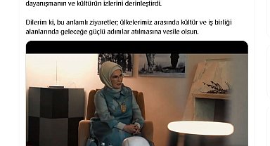 Emine Erdoğan'dan Sırbistan ve Arnavutluk ziyareti paylaşımı