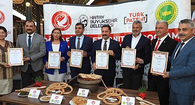Hatay'da 6 ürüne daha coğrafi işaret tescil belgesi verildi
