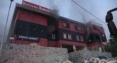 İşçilerin kaldığı pansiyonda yangın: 3 kişi dumandan etkilendi