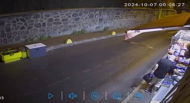 İstanbul - Fatih'te market önünden tüp hırsızlığı