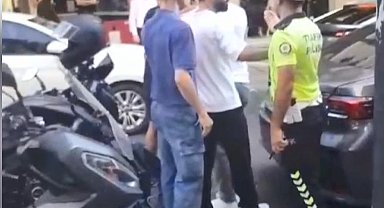 İstanbul - Şişli'de sevgilisi kazada yaralanan motosikletli ortalığı birbirine kattı: Bunu öldüreceğim