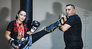 Kızına 'kendini korusun' diye verdiği eğitim dünya birinciliği getirdi