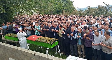 Küba'da ölen işçiler son yolculuğuna uğurlandı