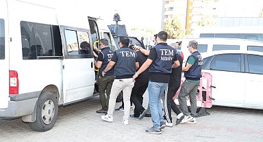 Mersin'de terör operasyonu: 14 gözaltı