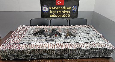 Park halindeki otomobilden 46 bin 195 'sentetik ecza' çıktı; baba- oğul gözaltında