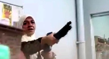 Pompalı tüfekle hastane basan kadın tutuklandı