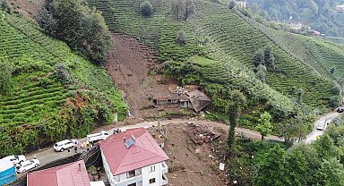 Rize'de son 40 yılda 1255 afet bölgesi ilan edilmiş