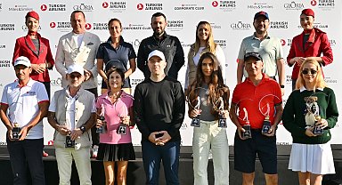 THY'nin düzenlediği 'Turkish Airlines World Golf Cup' turnuvasının kazananları belli oldu