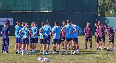 Trabzonspor'da Başakşehir maçı hazırlıkları sürüyor