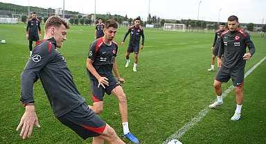 Ümit Milli Takımı, Letonya maçı hazırlıklarına devam etti