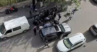 Yoldan geçerken cipin çarptığı 10 yaşındaki Hiranur, yaralandı