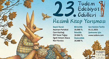 23'üncü Tudem Edebiyat Ödülleri için son başvuru tarihi 1 Kasım