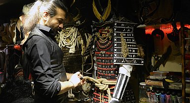 26 bin dokunuşla samuray zırhı tasarladı, Japonya'daki yarışmaya katılacak