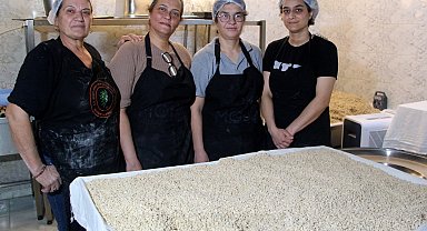 'Kabuğunu kırmak isteyen kadınlar' erişte üretiyor