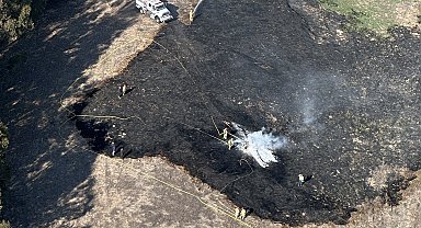 ABD'de küçük uçak düştü: 2 kişi ağır yaralandı