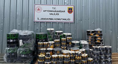 Afyon'da 31 ton bozuk peynir ele geçirildi