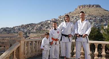 Ailece judo yapıyorlar; hedefleri Mardin'den olimpiyat şampiyonu çıkarmak