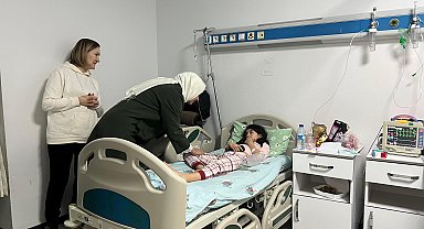 AK Parti'li Kaya, Bolu'daki yangında yaralananları ziyaret etti