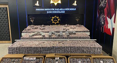 Ankara'da narkotik operasyonu; 2 gözaltı