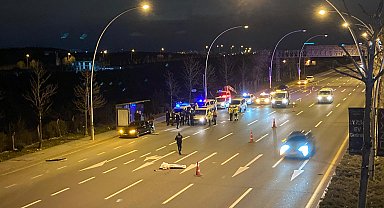 Ankara'da, sürücüyle tartışıp otomobilden atlayan kadın öldü