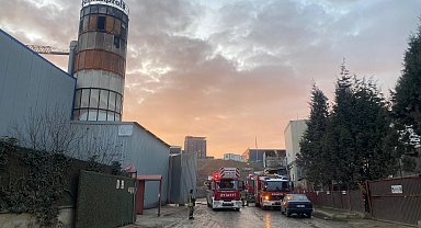 Ankara'da talaş silosunda çıkan yangın söndürüldü