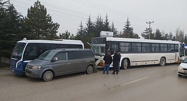 Ankara'da zincirleme kaza: 33 yaralı