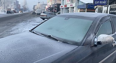 Ardahan eksi 23,3 ile dondu