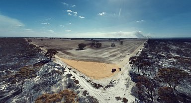 Avustralya'daki orman yangınında 65 bin hektar alan zarar gördü