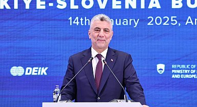 Bakan Bolat: Slovenya ile imzalanan protokol, ekonomik ortaklık geliştirmemiz için bir yol haritası