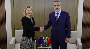 Bakan Fidan, AB Dış İlişkiler ve Güvenlik Politikası Yüksek Temsilcisi Kallas ile görüştü