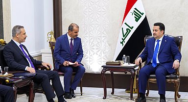 Bakan Fidan, Irak Başbakanı Muhammed Şiya Sudani tarafından kabul edildi
