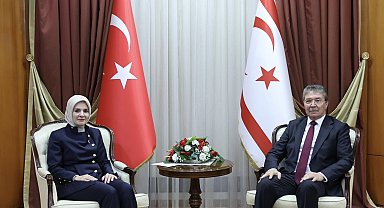 Bakan Göktaş, KKTC Başbakanı Üstel'i ziyaret etti