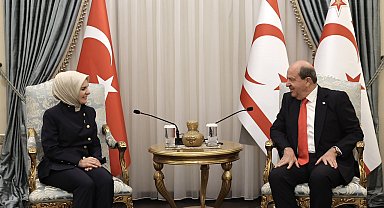 Bakan Göktaş, KKTC Cumhurbaşkanı Ersin Tatar'ı ziyaret etti