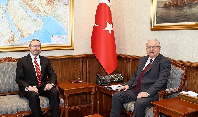 Bakan Güler, ABD Dışişleri Müsteşar Vekili Bass'ı kabul etti